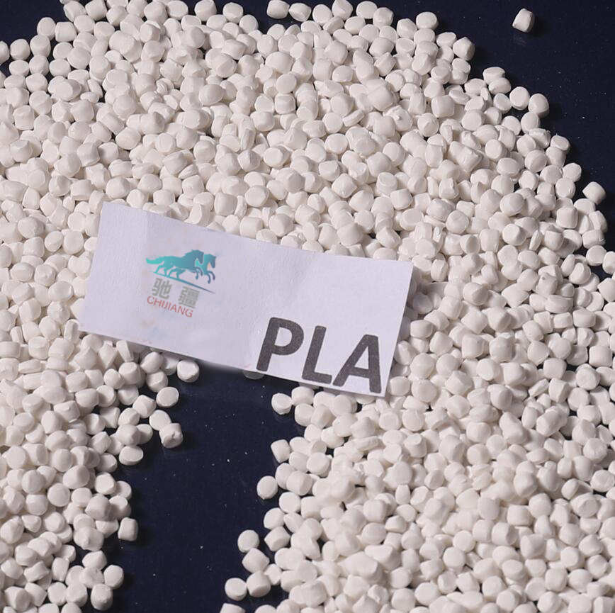100% Biodegradable Compostable PLA Resin Raw Material for Cutlery
